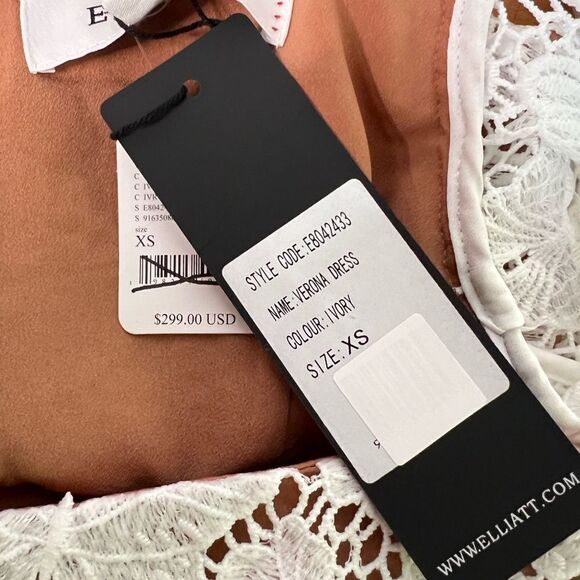 Free People ELLIATT Verona Dress/ size XS - Picture 10 of 10